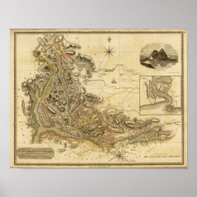 Póster Dumbartonshire (Frente)