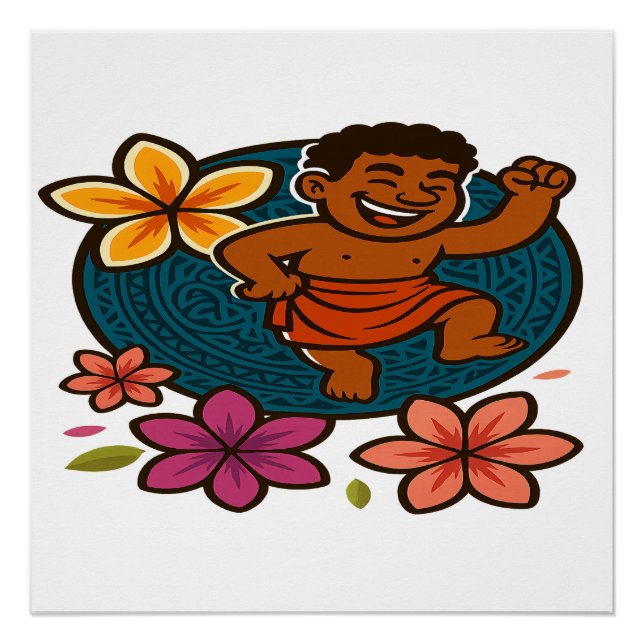 Póster Dumi Happy Dancer (Anverso)