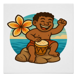 Póster Dumi Ocean Drummer