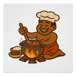 Póster Dumi Village Chef