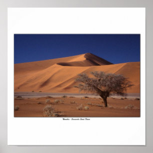 Póster Dunas de arena de Sossussvlei