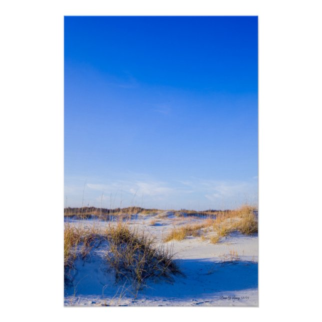 Póster Dunas de playa de Wrightsville (Anverso)