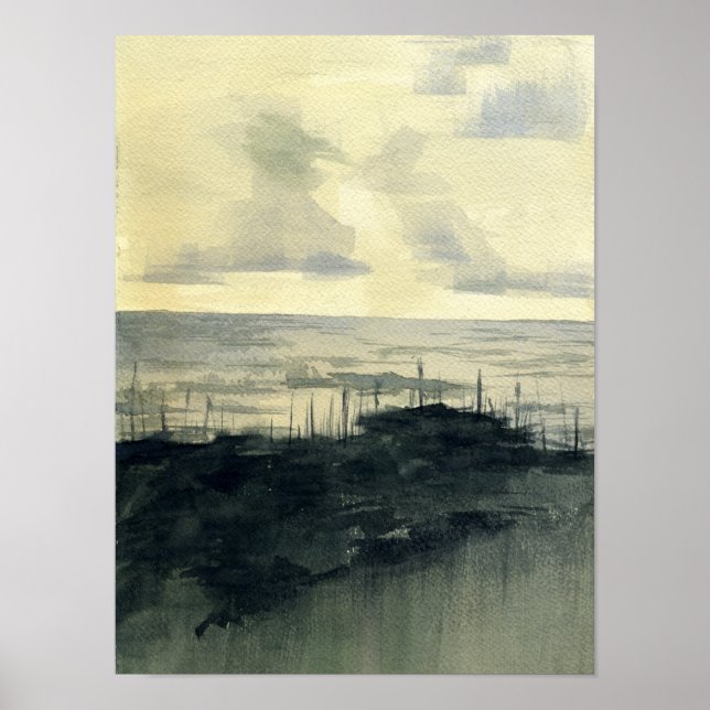 Póster Dunas después de la tormenta (Frente)