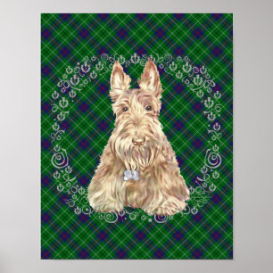 Póster Duncan Tartan Scottie