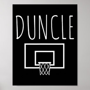 Póster Duncle Fun Tío De Baloncesto
