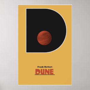 Póster Dune Scifi Design Collection