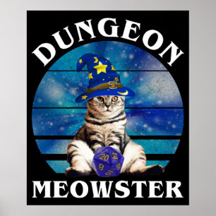 Póster Dungeon Meowster