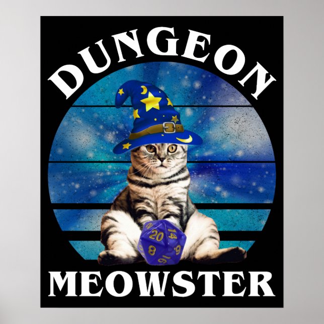 Póster Dungeon Meowster (Frente)
