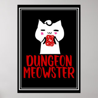 Póster Dungeon Meowster