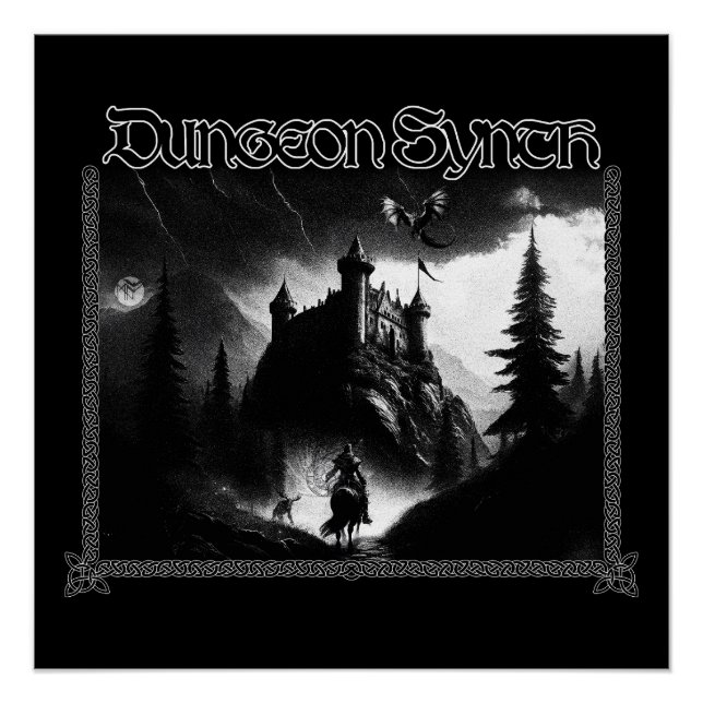 Póster Dungeon Synth (Anverso)