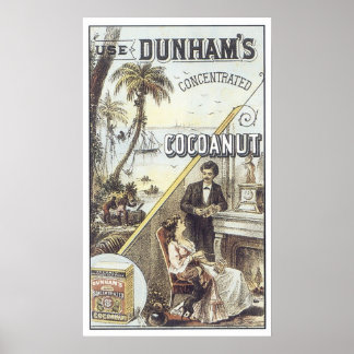 Póster Dunhams Cocoanut