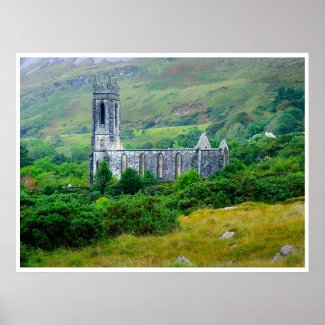 Póster Dunlewey Church in the Irish Countryside (Frente)