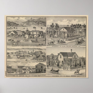 Póster Dunnigan, Winters, granja Madison