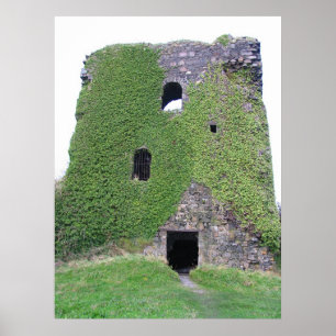 Póster Dunollie Castle Oban Bay, Escocia