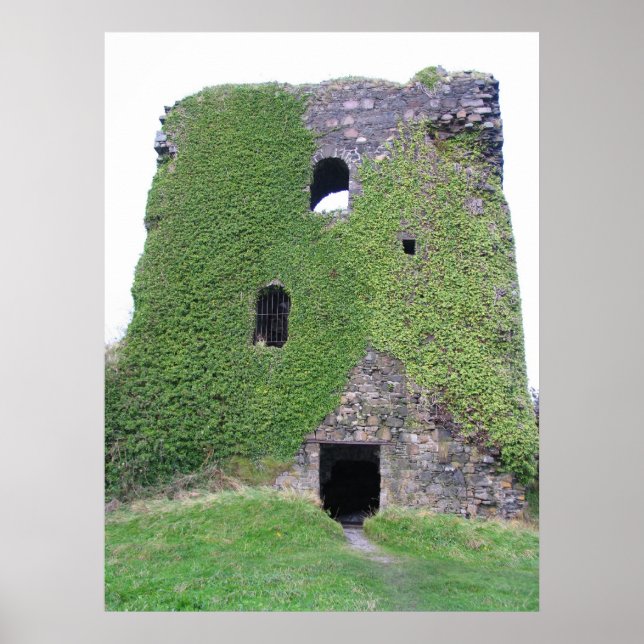 Póster Dunollie Castle Oban Bay, Escocia (Frente)