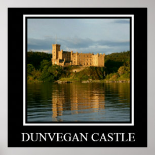 Póster Dunvegan Castle Scotland Poster Art