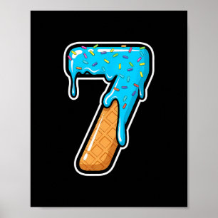 Póster Dúo de disfraz de Halloween 67 número 6 y 7 O