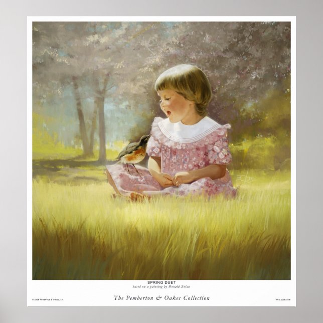 Póster Dúo de primavera (Frente)