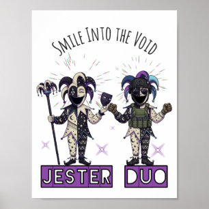 Póster Duo del Club del Bufón del Vacío