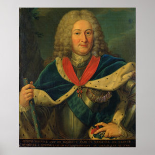 Póster Duque Adrien-Mauricio de Noailles