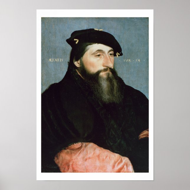 Póster Duque Anton el bien de Lorena (b.c.1489) c.1543 (Frente)