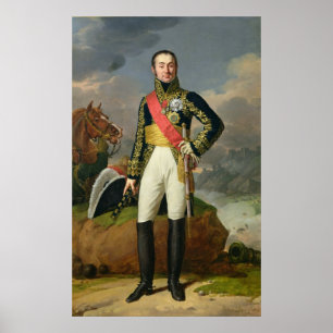 Póster Duque de Nicolás-Charles Oudinot de Reggio
