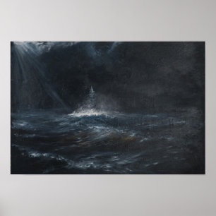 Póster Duque del HMS de York 1943 2014