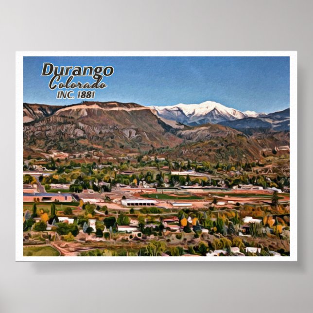 PÓSTER DURANGO COLORADO (Frente)