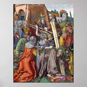 Póster Dürer - El Llevamiento De La Cruz