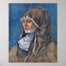 Póster Dürer - Retrato De Una Mujer