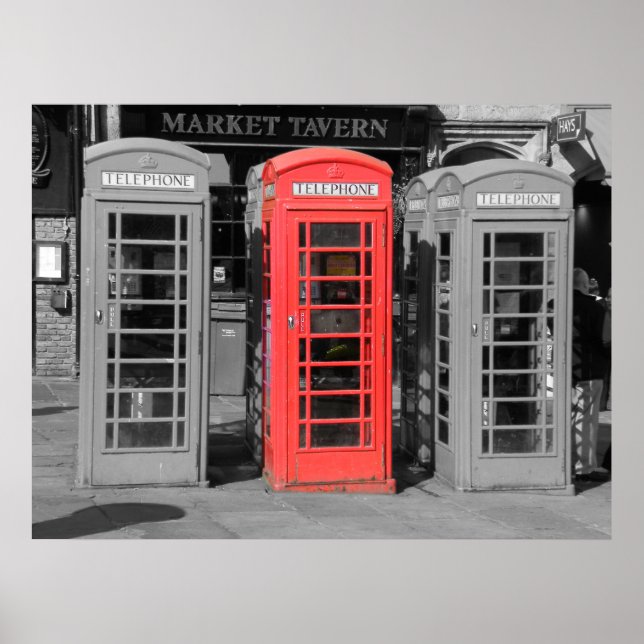 Póster Durham Phonebox (Frente)