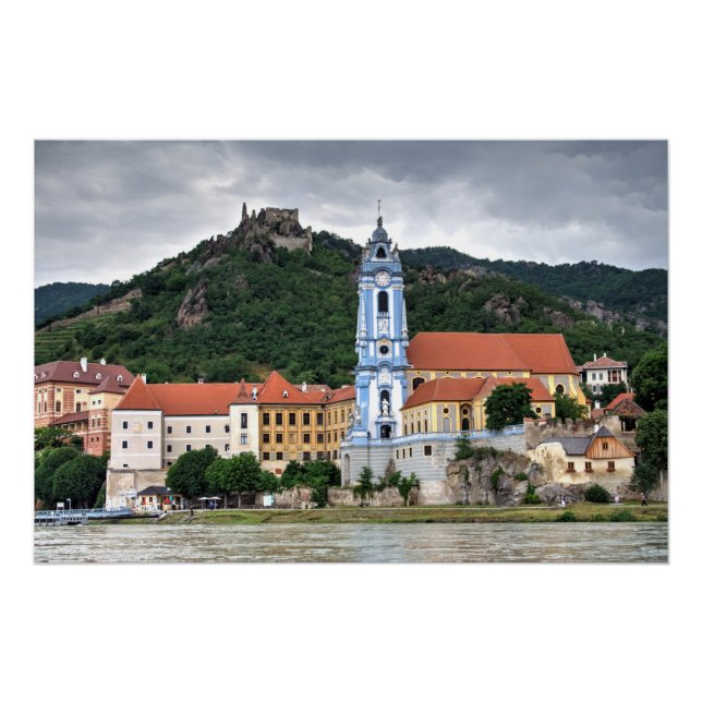 Póster Dürnstein en Der Wachau (Anverso)