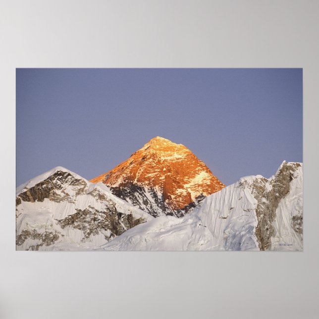 Póster Dusk en el Monte Everest, Nepal (Frente)