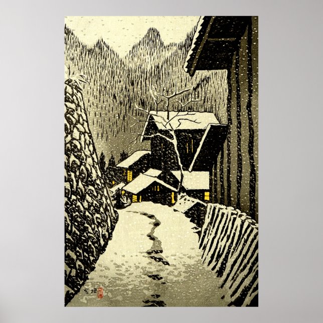 Póster Dusk en Minakami Kasamatsu Shiro 1958 (Frente)