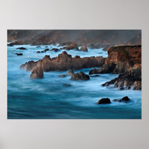 Póster Dusk En Soberanes Cove