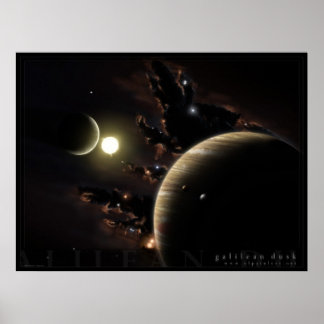 Póster Dusk Galilean