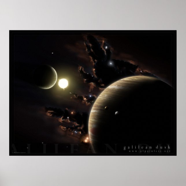 Póster Dusk Galilean (Frente)