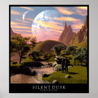 Póster Dusk silencioso
