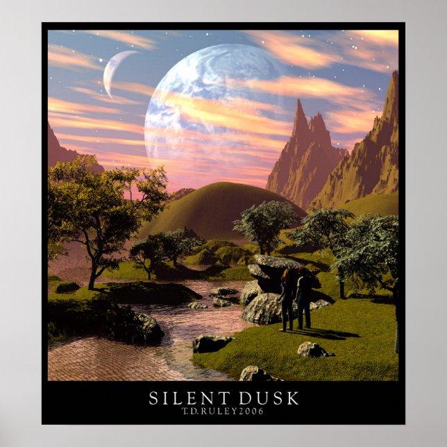 Póster Dusk silencioso (Frente)