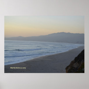 Póster Dusky Beach