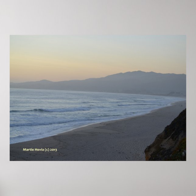Póster Dusky Beach (Frente)