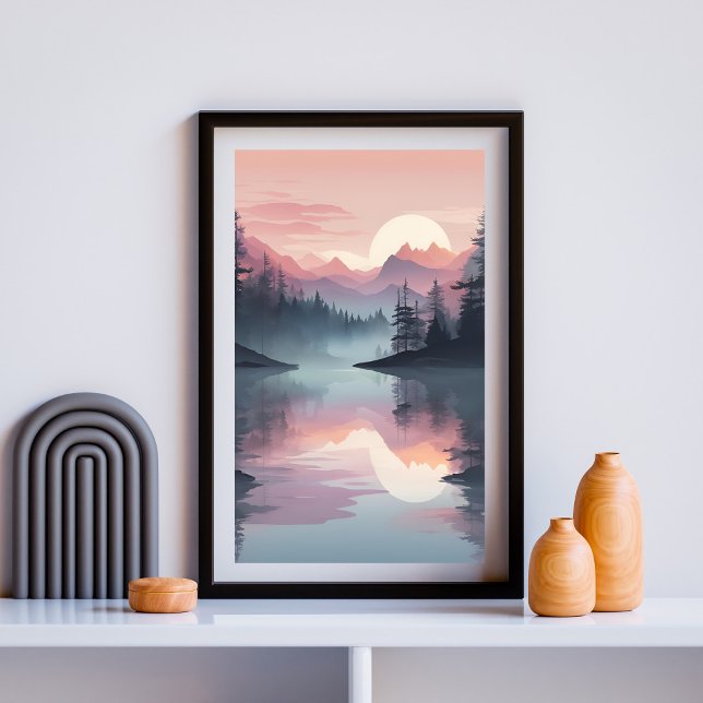 Póster Dusky Pines Reflejado (Subido por el creador)
