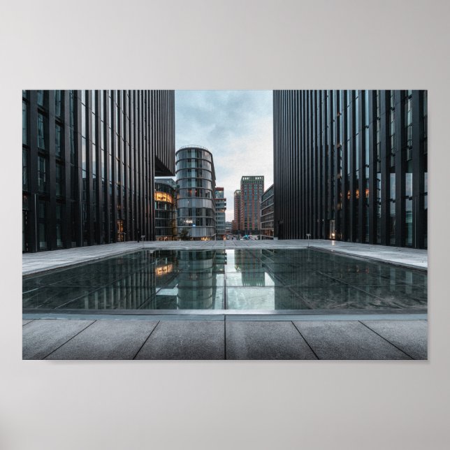 Póster Dusseldorf Alemania (Frente)