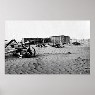 Póster Dust Bowl 1935.