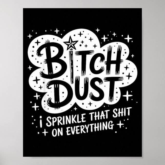 Póster Dust I Sprinkle That On Everything Halloween  (Frente)