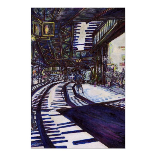 Póster Dustar el piano (Anverso)