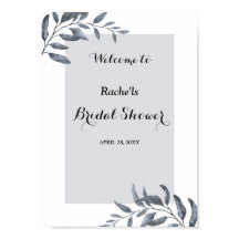 Duste Blue Eucalyptus Bridal Shower