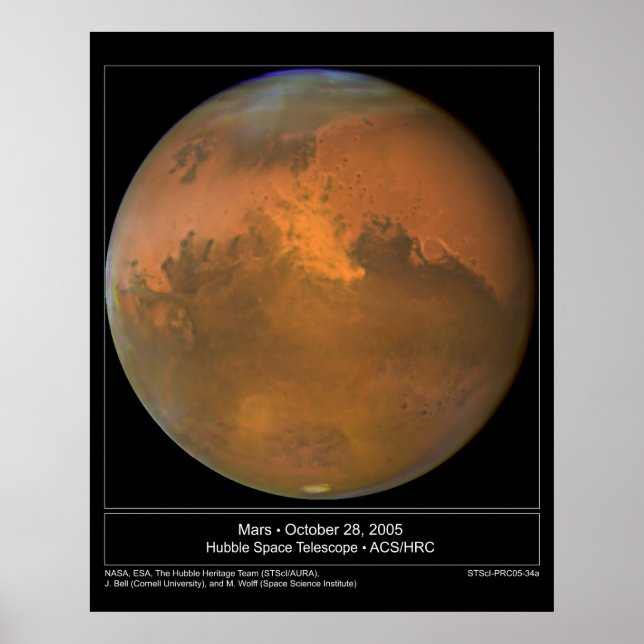 Póster DustStormOnMars-2005-34a (Frente)