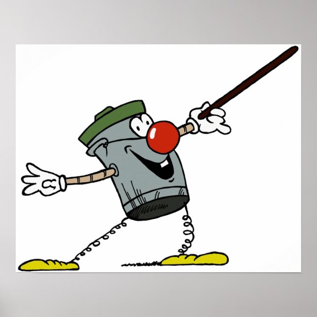 PÓSTER DUSTY BIN (Frente)