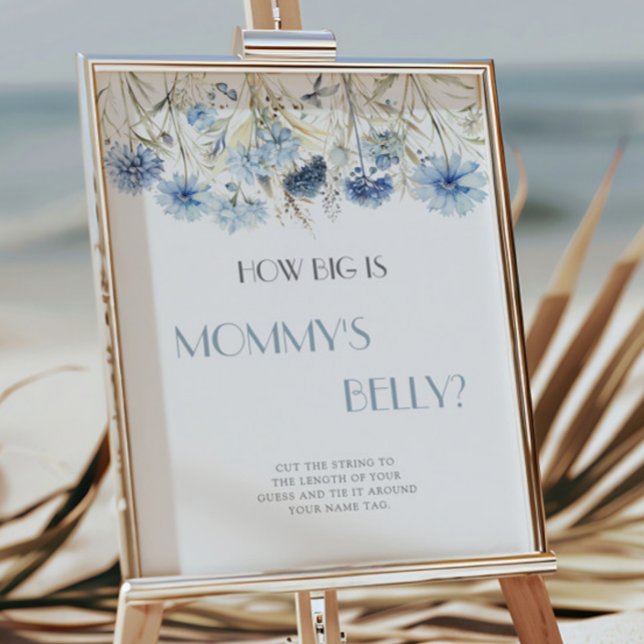 Póster DUSTY Blue Hydrangea Qué grande es la Belly de mam (Subido por el creador)